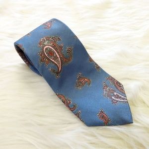 Vintage Men's Robert Talbott Nordstrom Silk Paisley Tie